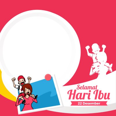 Moldura redonda branca feliz dia das mães