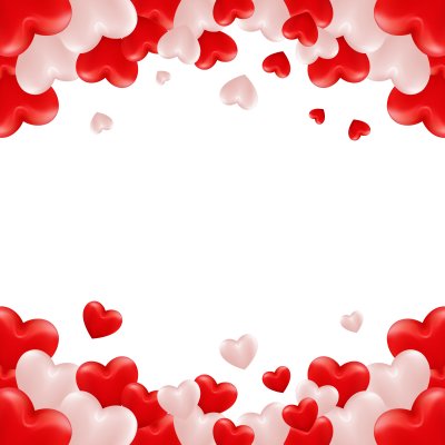 Quadro de decoração de amor 3D