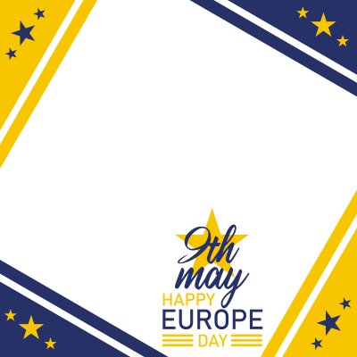 Twibbon Feliz Dia da Europa, 9 de maio