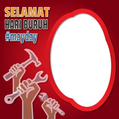 Twibbon Selamat Hari Buruh 1 Mei
