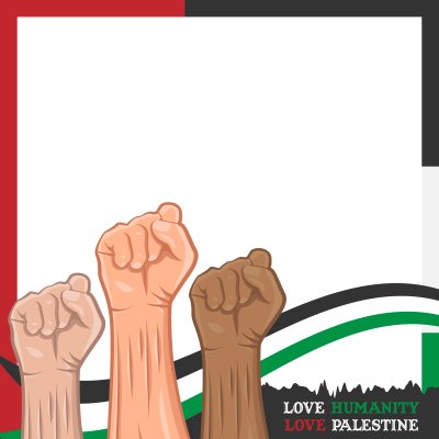 Ame a humanidade, ame a Palestina