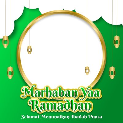 Marhaban Ya Ramadhan Fundal verde generic