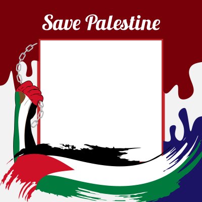 Save Palestine with Hand and Chains